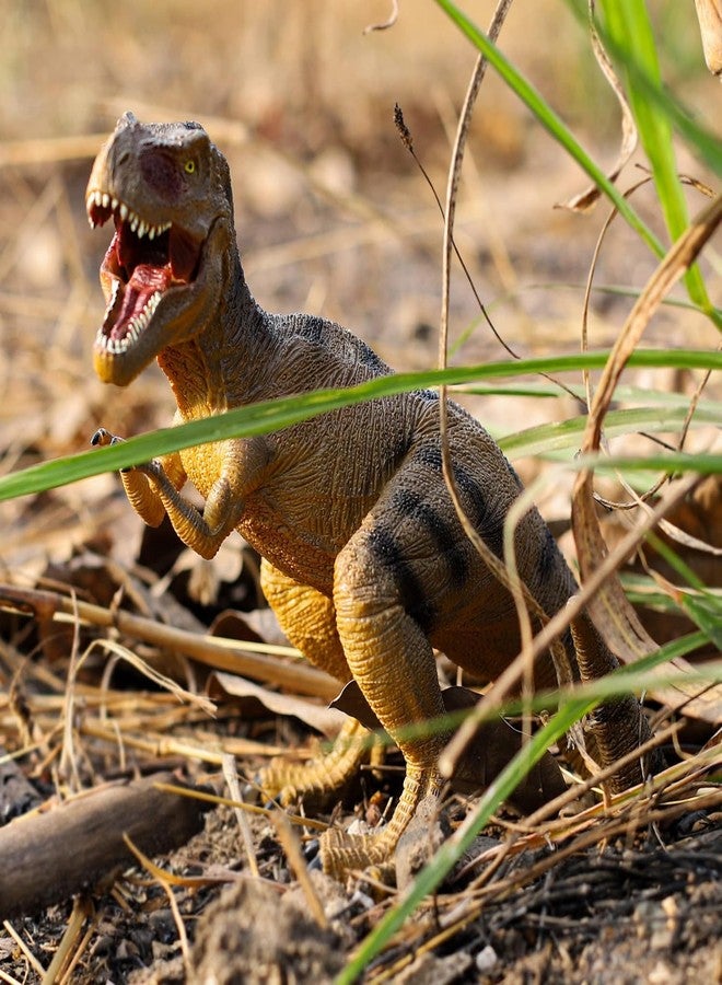 ZODZE Dinosaur Toys for Kids Big Size,Dinosaur Action Figures Realistic Dinosaur Toys Gifts for Kids Boys Girls T-Rex Edition(25cm x 18cm,Big Sqatting Tyrannosaurus Rex) - Image 2